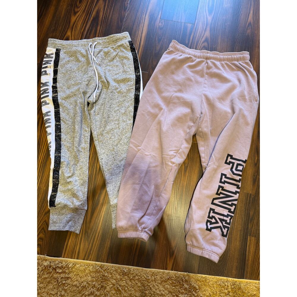 PINK by Victoria’s Secret Bundle of Two Sweatpants Both Size L